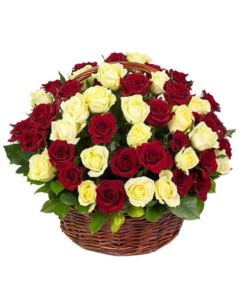 Composizione di rose