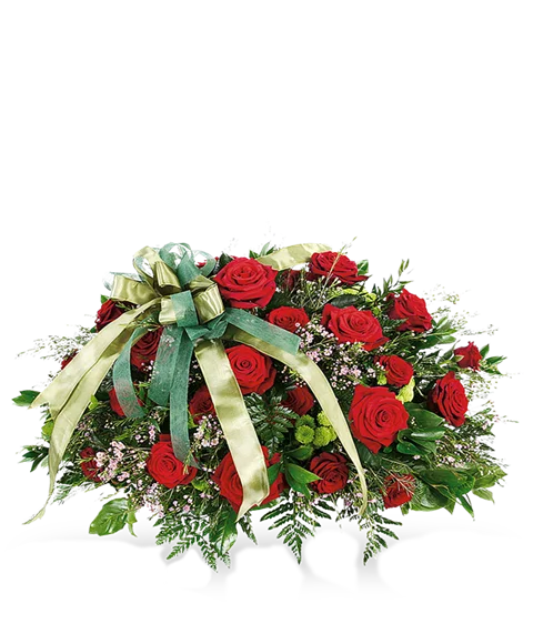 Cuscino tondo funebre